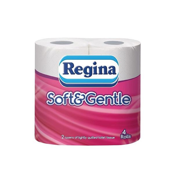 Regina Soft & Gentle 2-lagiges Toilettenpapier, VE: 40 Stück, CT326