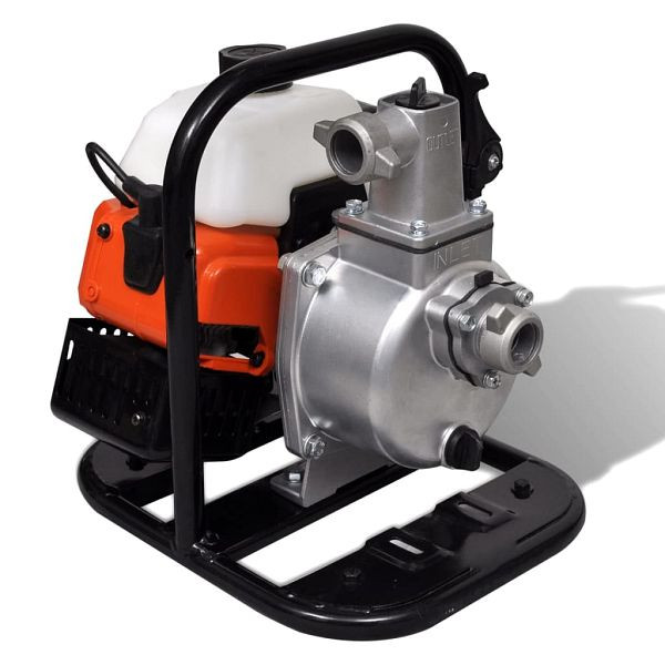 vidaXL Wasserpumpe Benzin 2 Takt 1,2 kW 0,95 L, 141660, 8718475921882