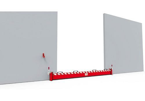 LCF Steckbare Barriere zum Schutz vor Gefahrstoffen und Hochwasser, 2500 x 200 mm, 293007