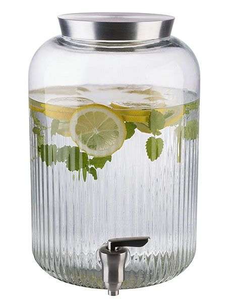 kleine glas beistelltische Runden Beistelltisch aus von DREIECK DESIGN kaufen Color:Solid Stainless main image 0