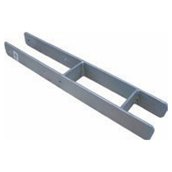 T&J H-Pfostenträger, schwer - 101 mm, feuerverzinkt, für Pfosten 10 x 10 cm, 17635