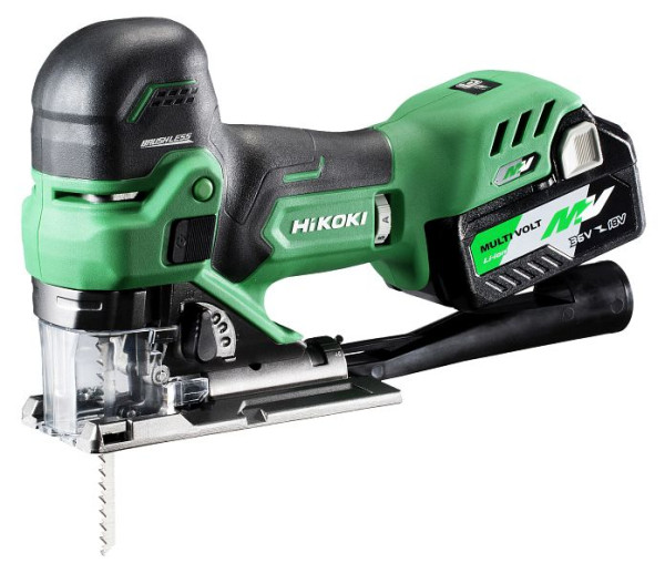 HiKOKI 36V Akku Stichsäge (Brushless) (Stabform), 2 x 2.5 Ah 160 mm Schnitttiefe, CJ36DB (2.5) (HSC II) (Brushless), CJ36DBWRZ