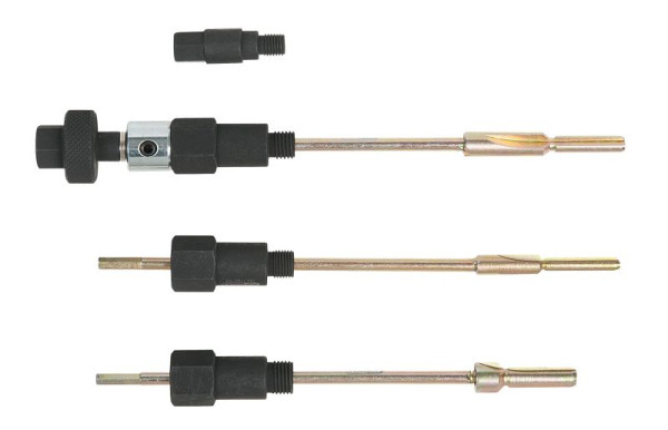 KS Tools MASTER 3 in 1 Glühkerzen-Reibahlen-Satz, 9-teilig, 152.1120