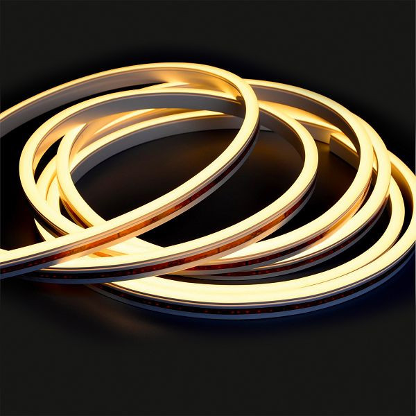 ISOLED LED NeonPRO919/950 CCT Custom Flexband B08H12, 24V DC, 12W+12W, IP67, 5m, 140 LED/m, mit Clips, 116199