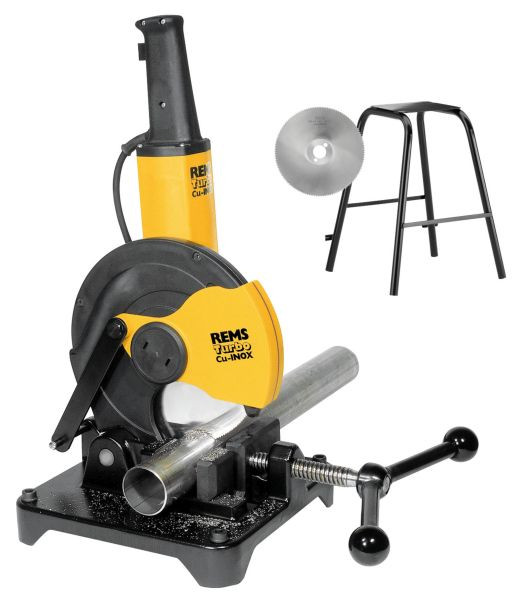 REMS Turbo Cu-INOX + Sägeblatt HSS-E + Untergestell, 849X01 R220