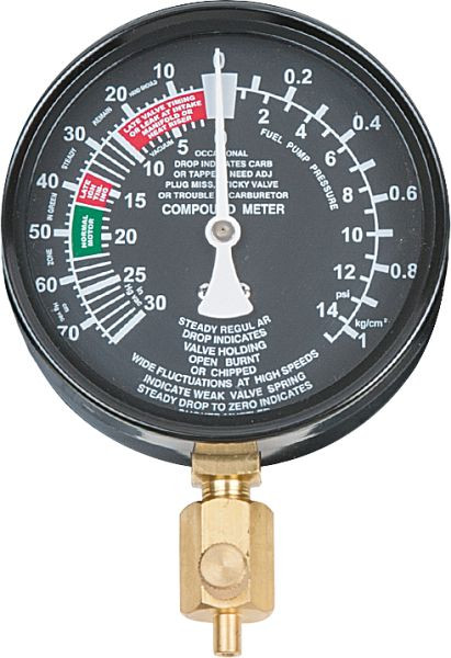 KS Tools Manometer Durchmesser 92mm, 150.3601, 4042146610947