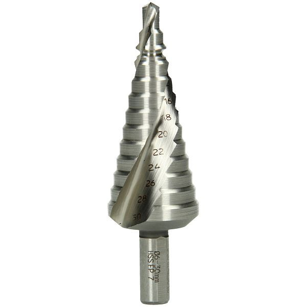 HiKOKI Stufenbohrer HSS 6 - 30 mm, Spiralnut, 780108