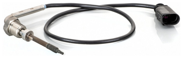 HELLA Sensor, Abgastemperatur, 2-polig, geschraubt, Kabel: 460mm, 6PT 014 494-861