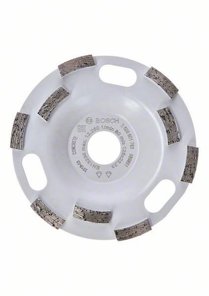 Bosch Diamanttopfscheibe Expert for Concrete Hohe Geschwindigkeit 125 x 22,23 x 5 mm, 2608601763