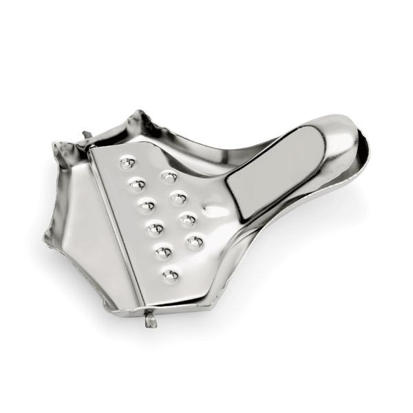 WAS Zitronenschnitzelpresse, 8,5 x 6 cm, Chromnickelstahl, VE: 4 Stück, 1400000