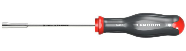 Facom Steckschlüssel mit Heft, 6-Kant, SW 6mm, 230mm, 74AT.6