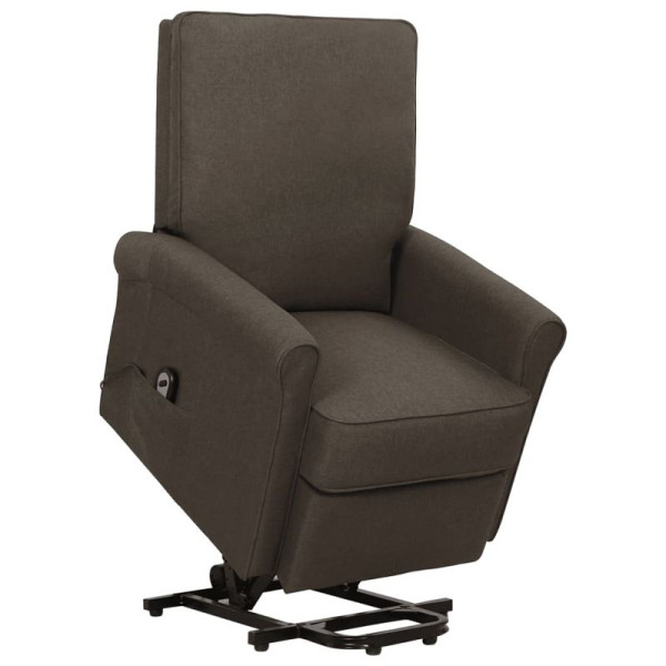 vidaXL Aufstehsessel Dunkelbraun Stoff, 329724, 8720286429624