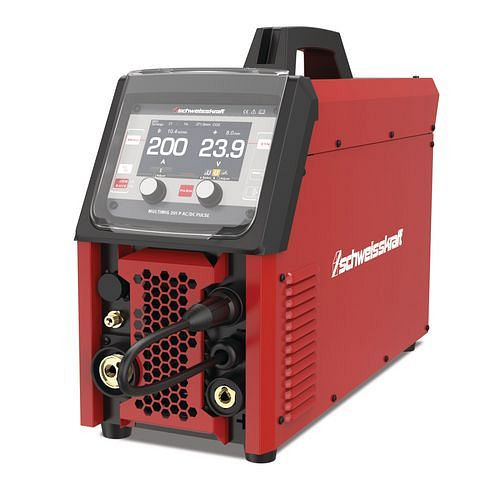 Schweißkraft MIG/MAG Inverter-Schweißgerät 201 P AC/DC Pulse, 1071020