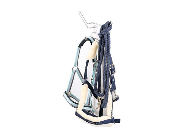 Growi Strickhalter aus Edelstahl, 150 Höhe x 300 Breite x 80 Tiefe mm, 10025010