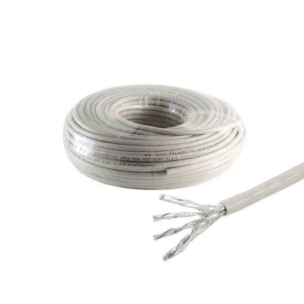 S-Conn Patchkabel, cat 6, S/FTP, PIMF, Halogenfrei, 50,0m, 75900-50H