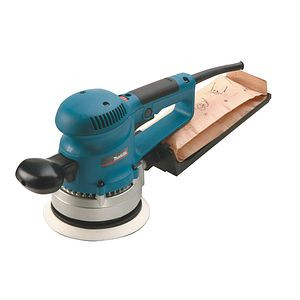 Makita Exzenterschleifer 150 mm + Schleifpapier-Set im MAKPAC, BO6030JX