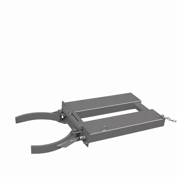 Eichinger Industrie Fassgreifer für 200 l Fässer mit Verriegelungsautomatik, 1 x Fass, anthrazitgrau, 22160100000096