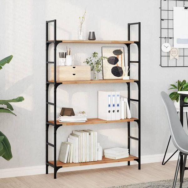 vidaXL Schweberegale 2 Stück 80x20x2 cm Massivholz Akazie Ölbehandelt, 3279504