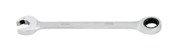 Kraftwerk D-CLICKRAFT Doppel-Ratschen-Ringgabelschlüssel gerade, mit zusätzlicher Ratschenfunktion in der Gabel 8mm, 3401-08