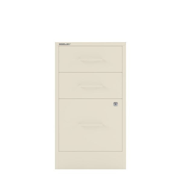 Bisley Home Filer, 2 Universal-, 1 HR-Schublade, Stahlgriff, 625 reinweiß, PFA3SH625