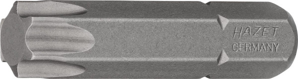 Hazet Bit, Sechskant massiv 8 (5/16 Zoll), Innen TORX® Profil, T50, Schlüsselweite: T50, 2224-T50