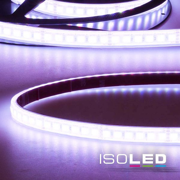 ISOLED LED AQUA RGB Linear Flexband, 24V DC, 12W, IP67, 10m Rolle, 120 LED/m, 113602