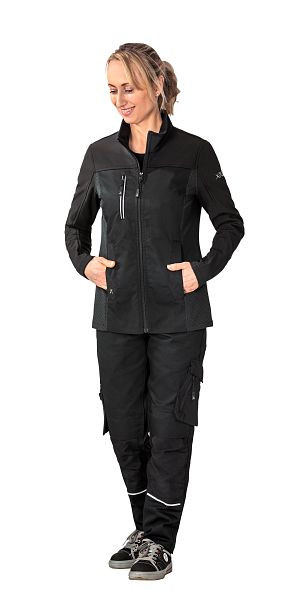 Planam Norit Damen Hybridjacke, schwarz/schwarz, Größe 48, 6510048