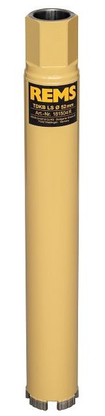 REMS Trocken-Diamant-Kernbohrkrone TDKB LS 52x320xUNC 1 1/4, 181504 R