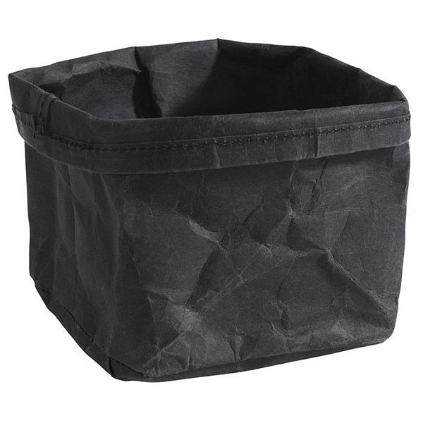 APS Brottasche, 12 x 11,5 cm, Höhe: 11,5 cm, 70% Naturfaser, 30% Kunstharz, schwarz, 30356