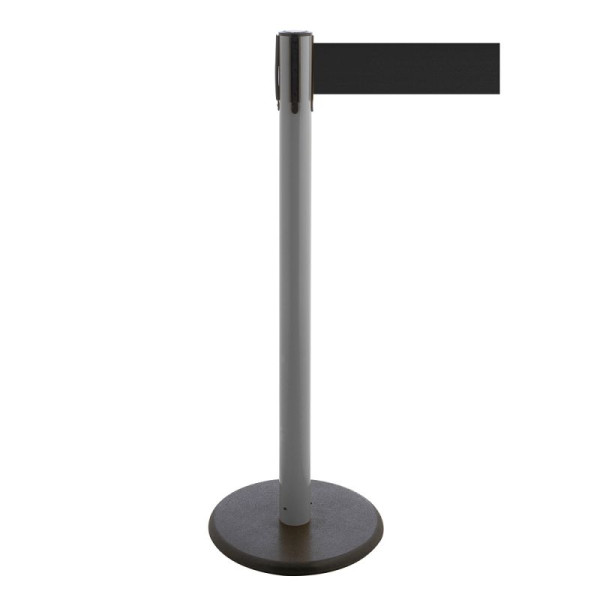 Stein HGS Personenleitsystem -P-Line Premium-, anthrazit, schwarz, mit magnetischem Gurtendstück, Gurtlänge: 3,8 m, 34241a-0304