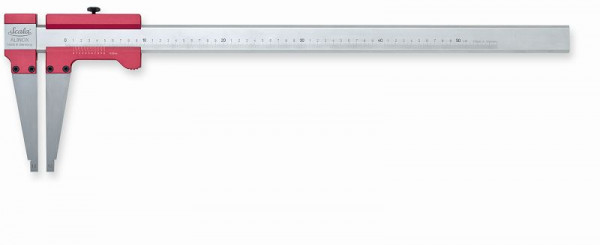Scala Messschieber ALINOX Classic, Messbereich: 500 mm, Schnabellänge: 250 mm, 336.342