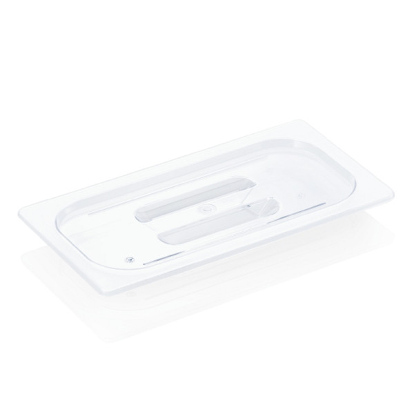 WAS GN Deckel GN 96 BLACK 1/3, Polycarbonat, 9613001