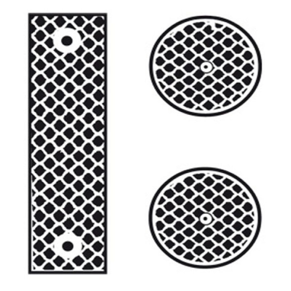 Stein HGS Reflektoren für Leitpfosten, rechteckig 40x180mm /gelb, VE: 10 Stück, lpz0002230