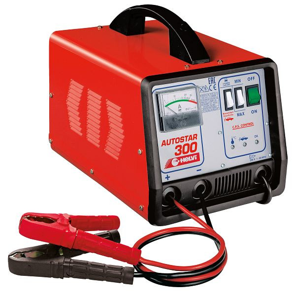 Rapid Professionelles Batteriestart- und Ladegerät zur Anwendung in PKW-Werkstätten, Ladespannung 12 V, 77 220