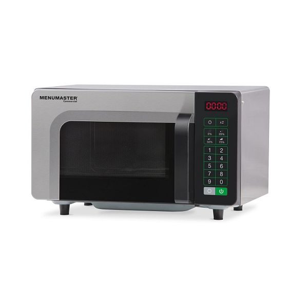 Menumaster RMS510TS2 Mikrowelle, 1000 Watt Mikrowellenleistung, 20 programmierbare Kochprogramme, 101.107