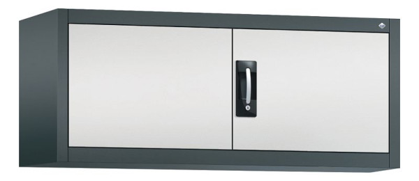 C+P Aufsatzschrank Acurado, H500xB1200xT400mm, Farbe: Anthrazitgrau / Lichtgrau, Muldengriff, 9464-000 S10235