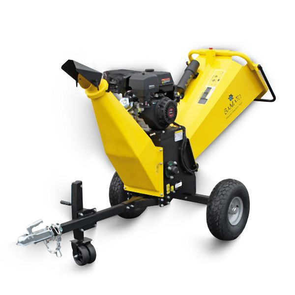 BAMATO Holzhäcksler inkl. Abdeckplane, 1218 x 1425 x 2700 mm, HACK-120