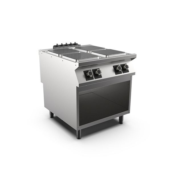 Mareno M1-900 Herd 4 quadratische Platten, 80cm, 800(B)x920(T)x900(H)mm, PC98EGPQ, 191.132