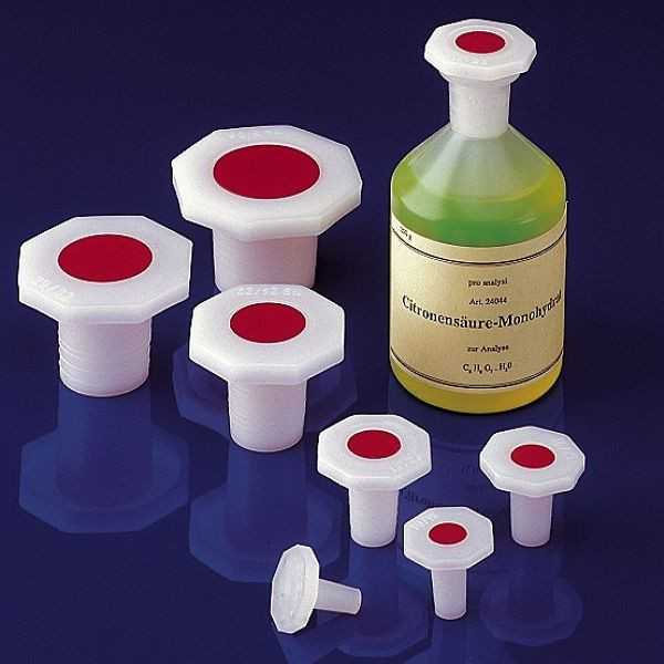 Bürkle Stopfen aus PE für Normschliffe, Ø oben: 24 mm, 9760-2429