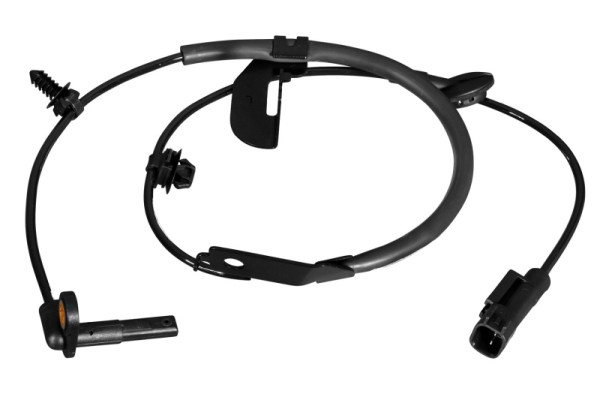 HELLA Sensor, Raddrehzahl, 2-polig, Kabel: 870mm, mit Klammer, 6PU 358 217-601