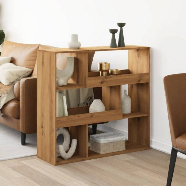 vidaXL Raumteiler Artisan-Eiche 100x33x94,5 cm Holzwerkstoff, 3309482