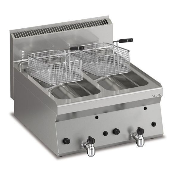 KBS Gas Fritteuse 2 x 8 l Tischgerät, 10224302, 4059395095739