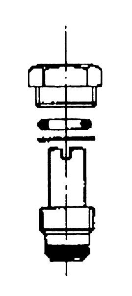 Benkiser Spindel komplett zur Vorabsperrung für Modell 610-611, 0624700