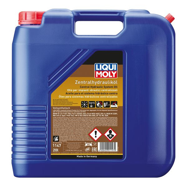 LIQUI MOLY Zentralhydrauliköl, Kanister Kunststoff, VE: 20 Liter, 1147