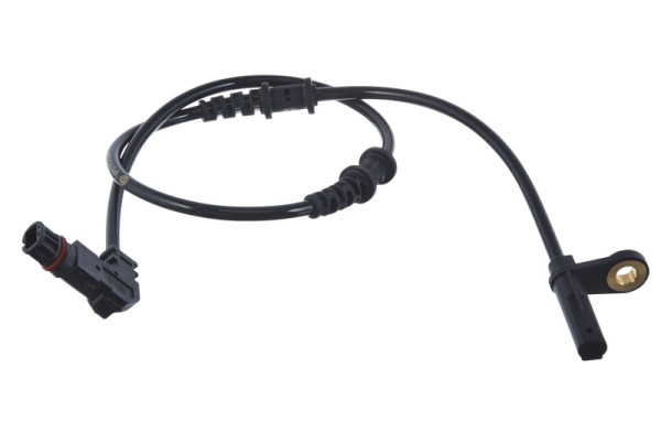 HELLA Sensor, Raddrehzahl, 12V, Vorderachse, Kabel: 565mm, 6PU 012 039-711