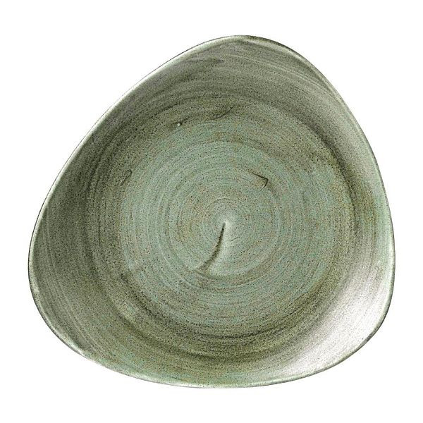 Churchill Stonecast Patina Lotus-Platten, brüniert, grün, 254 mm, (12 Stück), FD866