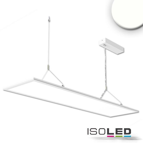 ISOLED LED Office Hängeleuchte Up+Down, 20+20W, 30x120cm, weiß, UGR<19, 4000K, DALI dimmbar, 115121