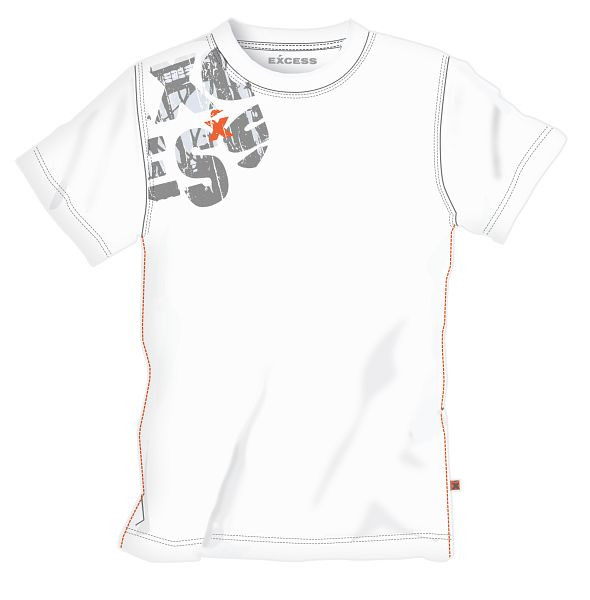 Excess T-Shirt weiß, Größe: XS, 021-1-41-51-WHI-XS