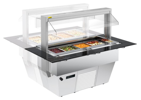 NordCap Bain-Marie TIFFANY 4 M BM, für GN 1/1, 455470200