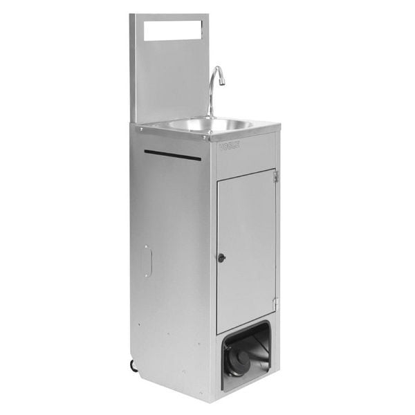 Vogue mobiles Handwaschbecken 12.5L, Wasser- und Abwassertank, DG400